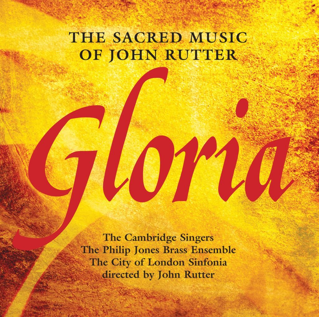John Rutter Concert Poster Gloria | John Rutter